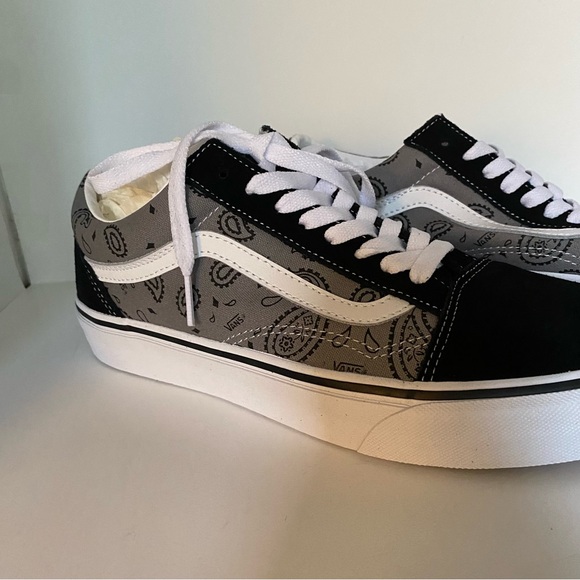 NEW VANS OLD SKOOL PAISLEY UNISEX MEN 8.5 - Picture 5 of 8